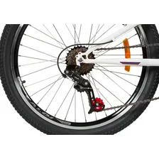 Bicicleta Caloi Ceci Aro 24 21v Branco Foto mini 3
