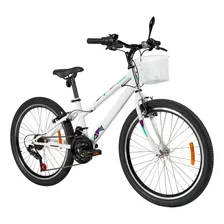 Bicicleta Caloi Ceci Aro 24 21v Branco Foto mini 1
