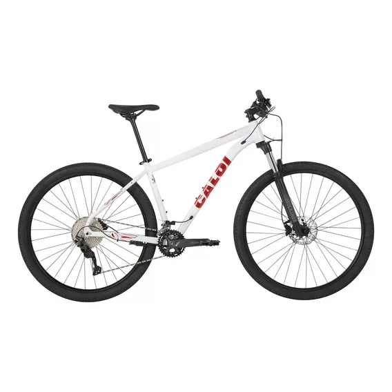 Bicicleta Caloi Explorer Expert 2023 R29 cor branco Foto 1