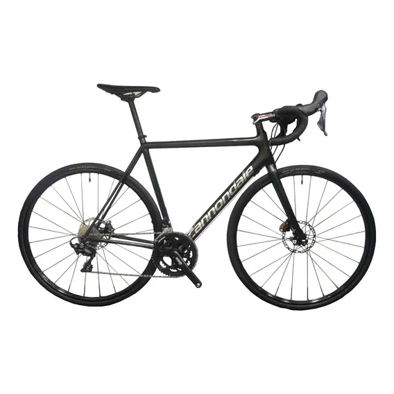 Bicicleta Cannondale Supersix Evo M 11v Seminova Cor Preto Foto 1