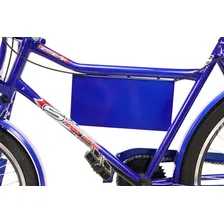 Bicicleta Cargueira Carga Pesada Food Bike Multiuso Azul Foto mini 4