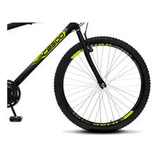 Bicicleta Colli Cb 500 Aro 26 18 Marchas Aço Carbono V-break Cor Preto Foto mini 3