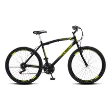 Bicicleta Colli Cb 500 Aro 26 18 Marchas Aço Carbono V-break Cor Preto Foto mini 1