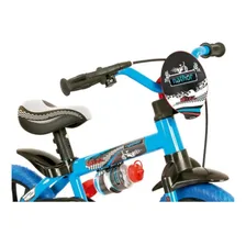 Bicicleta Criança Aro 12 Veloz Com Capacete Azul Nathor Foto mini 2