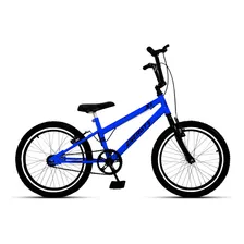 Bicicleta Cross Bmx Criança Aro 20 Free Style Infantil Ello Cor Azul Foto mini  2