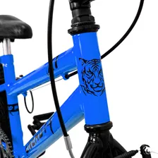 Bicicleta Cross Bmx Criança Aro 20 Free Style Infantil Ello Cor Azul Foto mini 4