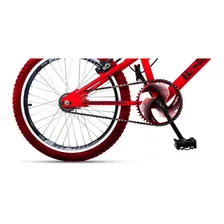 Bicicleta Cross Bmx Criança Aro 20 Free Style Infantil Ello Cor Vermelho Foto mini 3