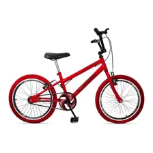 Bicicleta Cross Bmx Criança Aro 20 Free Style Infantil Ello Cor Vermelho Foto mini 1