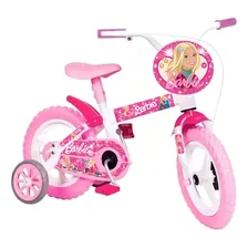 Bicicleta Da Barbie Aro 12 Feminina Com Capacete E Proteo Foto mini 2