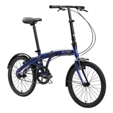 Bicicleta dobrável dobrável Durban Eco R20 - azul Foto mini 1
