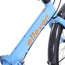 Bicicleta Dobrável Em AlumÃnio Aro 20 6v Dubly Shimano Azul Foto mini 2