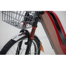 Bicicleta Elétrica 350w 48v 12ah Sousa Bike Cor Vermelha Foto mini 2
