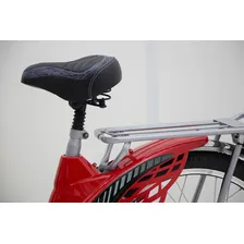 Bicicleta Elétrica 350w 48v 12ah Sousa Bike Cor Vermelha Foto mini 3