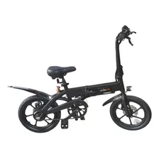 Bicicleta Eletrica Bike Dobravel Bateria Litio 36v 350watts Cor Preto Foto mini 2