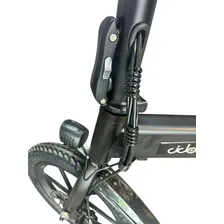 Bicicleta Eletrica Bike Dobravel Bateria Litio 36v 350watts Cor Preto Foto mini 4