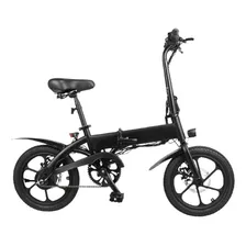 Bicicleta Eletrica Bike Dobravel Bateria Litio 36v 350watts Cor Preto Foto mini 1