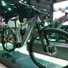 Bicicleta Eletrica Mountain Byke Oggi 29 8.6 Cues Xt Di2 11v 2024 Cor Cinza Tamanho Do Quadro 19 Foto mini  3