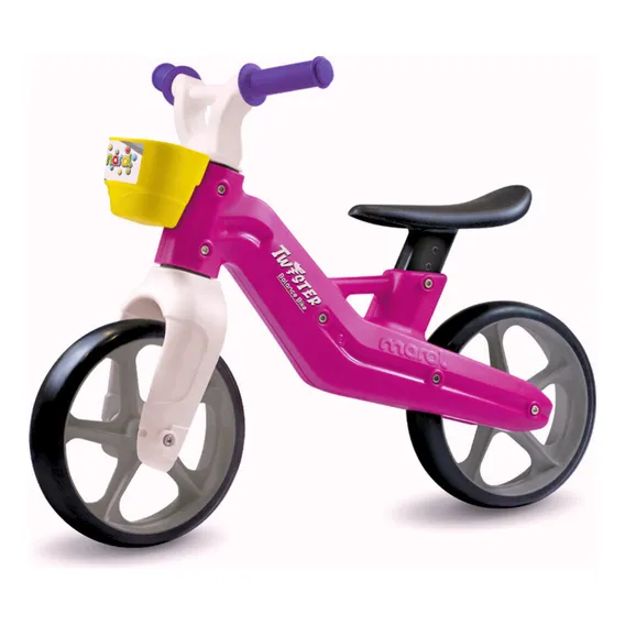 Bicicleta Equilíbrio Infantil Balance S/ Pedal Maral Rosa Foto 1