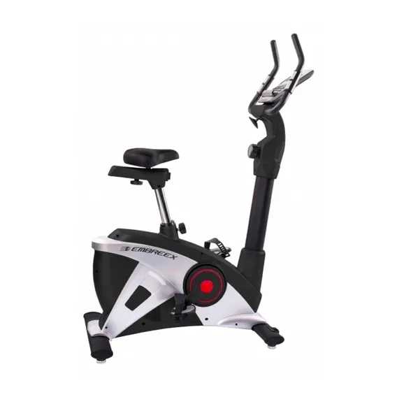 Bicicleta ergométrica Embreex Club 309 cor preto e cinza Foto 1