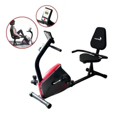 Bicicleta Ergométrica Horizontal Magnética Monitor Portátil Foto  mini 1