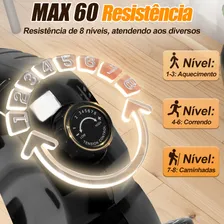 Bicicleta Ergométrica Horizontal Magnética Monitor Portátil Bicicleta Ergométrica Dream Fitness Bicicleta Ergométrica Suporta 120kg 8 Níveis Resistência Foto mini  3