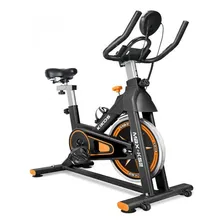Bicicleta ergométrica Kikos Bicicleta Ergométrica Spinning Max-Ks2 cor preto e laranja Foto mini 1