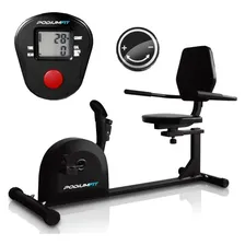 Bicicleta ergométrica PodiumFit H50 cor preto Foto  mini 1