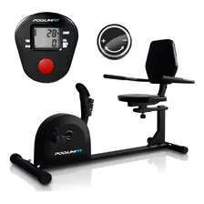 Bicicleta ergométrica PodiumFit H50 cor preto Foto mini 1