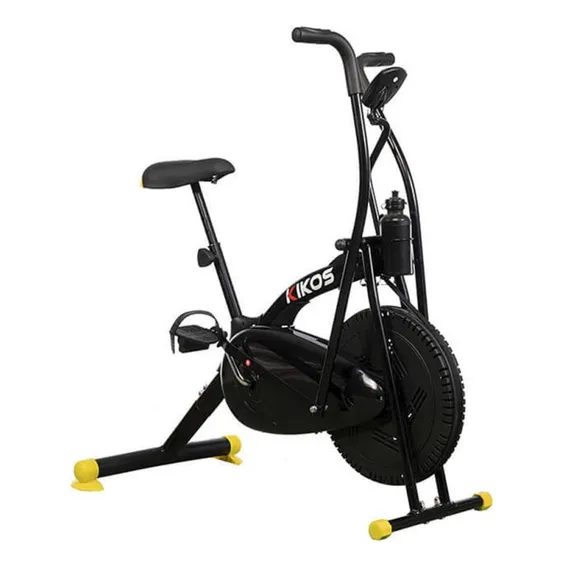 Bicicleta Ergométrica Residencial Air Bike Kikos A5 Vertical com Display LCD Foto 1