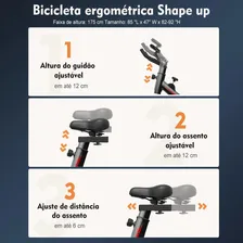 Bicicleta Ergometrica Spinning Mecanica Bike Academia Bicilletab Exercicios Foto mini 4