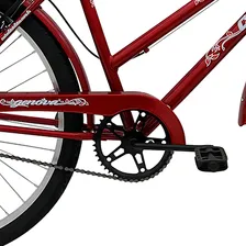 Bicicleta Feminina Aro 26 Genova Cairu - 310754 Cor Roxo Foto mini 3