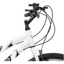 Bicicleta Feminina Aro 26 Ultra Bikes Bicolor 18 Marchas Cor Cinza - Branco Foto mini  2