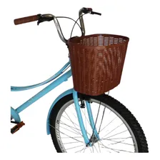Bicicleta Feminina Ceci Urbana Passeio Retro Aro 26 Bike Cor Azul Foto mini 2