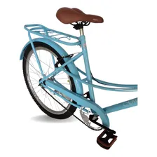 Bicicleta Feminina Ceci Urbana Passeio Retro Aro 26 Bike Cor Azul Foto mini 4