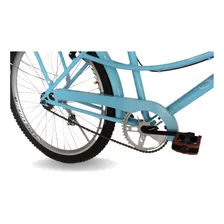 Bicicleta Feminina Ceci Urbana Passeio Retro Aro 26 Bike Cor Azul Foto mini 3