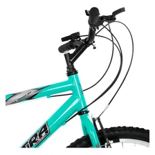 Bicicleta Feminina E Masculina Aro 24 Ultra Bikes 18 Marchas Cor Verde Anis Foto mini 4