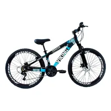 Bicicleta Freeride Aro 26 Freio À Disco 21v Vikingx Foto mini 1