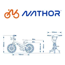 Bicicleta Frozen Nathor Aro 16 Com Rodinhas Foto mini  2