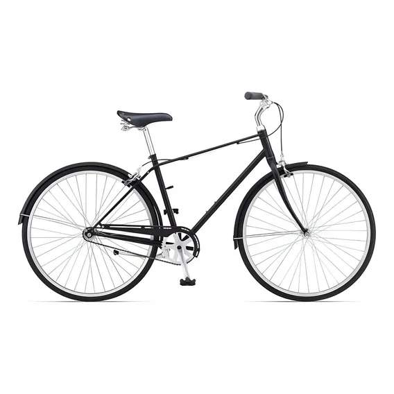 Bicicleta Giant Via 3 Urbana Retr么 Vintage Aro 700 Cor Preto Foto 1