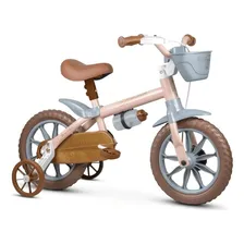 Bicicleta Infantil Aro 12 Antonella Baby Rosa 0051 - Nathor Foto mini 2