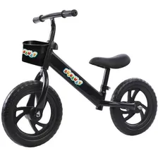Bicicleta Infantil Aro 12 Equilibrio Sem Pedal Preto Foto mini 1