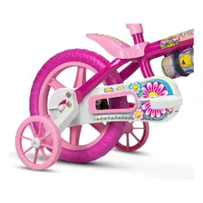 Bicicleta Infantil Aro 12 Flower - Nathor Foto mini 3