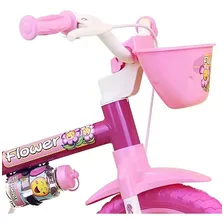 Bicicleta Infantil Aro 12 Flower - Nathor Foto mini 2
