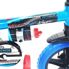 Bicicleta Infantil Aro 12 Menina Ou Menino Com Rodinhas Cor Azul Foto mini 3