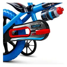 Bicicleta Infantil Aro 12 Menina Ou Menino Com Rodinhas Cor Azul Foto mini 2