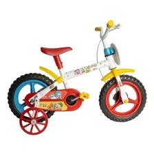 Bicicleta Infantil Aro 12 Patati Patatá Styll Baby Cor Branco Tamanho do quadro S Foto mini  2