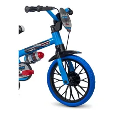Bicicleta Infantil Aro 12 Veloz Com Capacete Preto - Nathor Foto mini  3