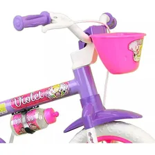 Bicicleta Infantil Aro 12 Violet - Nathor Foto mini  2