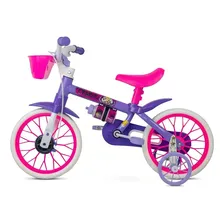 Bicicleta Infantil Aro 12 Violet Nathor Cor Lilás Foto mini 3