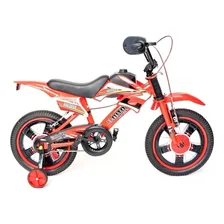 Bicicleta Infantil Aro 14 Bike Cross Vermelha Unitoys Foto mini 1
